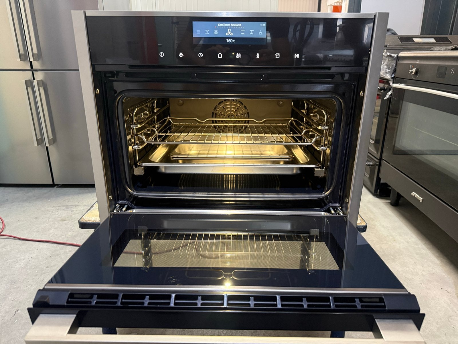 Neff N90 FullSteam Combi-Stoomoven RVS - Zeer Nette Staat, Gebruikt, Bella, Hete lucht, Neff