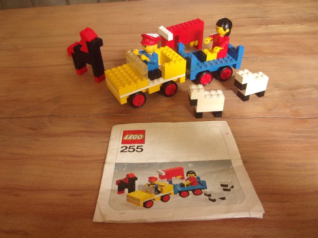 Lego Homemaker 255-2 Farming Scene uit 1975, Gebruikt, Overige thema's, Lego, Ophalen of Verzenden