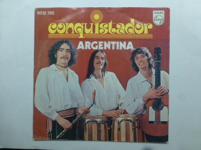 Conquistador. Argentina. / U.O.ME., Cd's en Dvd's, Ophalen of Verzenden, Gebruikt, 7 inch, Pop