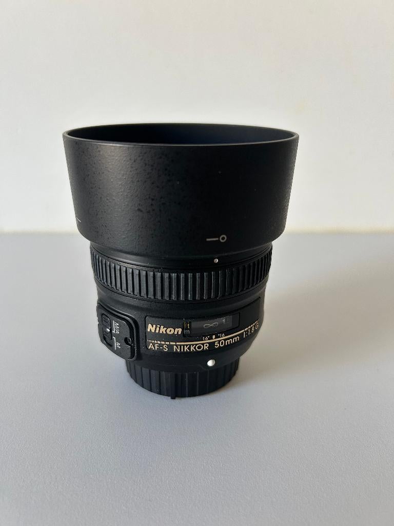 Nikon 50mm In zeer goede staat, Ophalen, Zo goed als nieuw, Standaardlens