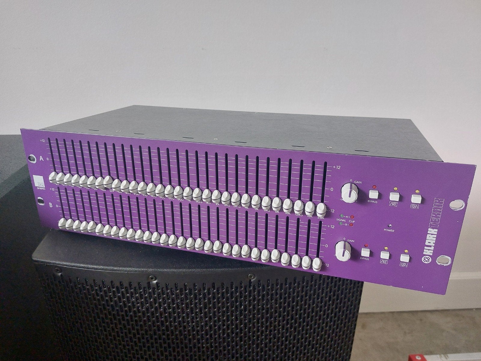 Klark Teknik SQ1G Grafische Equalizer, Ophalen of Verzenden, Gebruikt, Equalizer