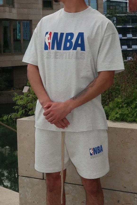 NBA Essentials T-shirt en short set - Maten S tot L, Ophalen, Nieuw