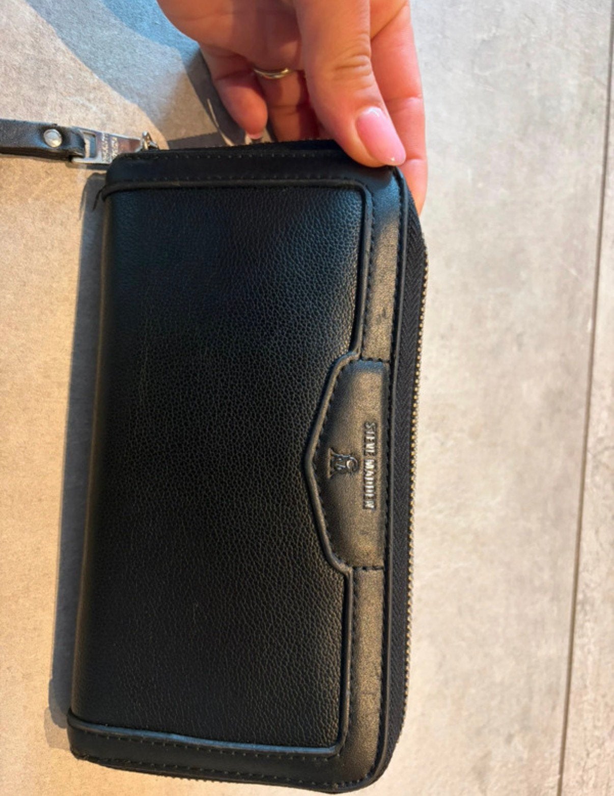 Portefeuille portemonnee  Steve Madden zwart €5, Ophalen of Verzenden, Zwart, Overige merken