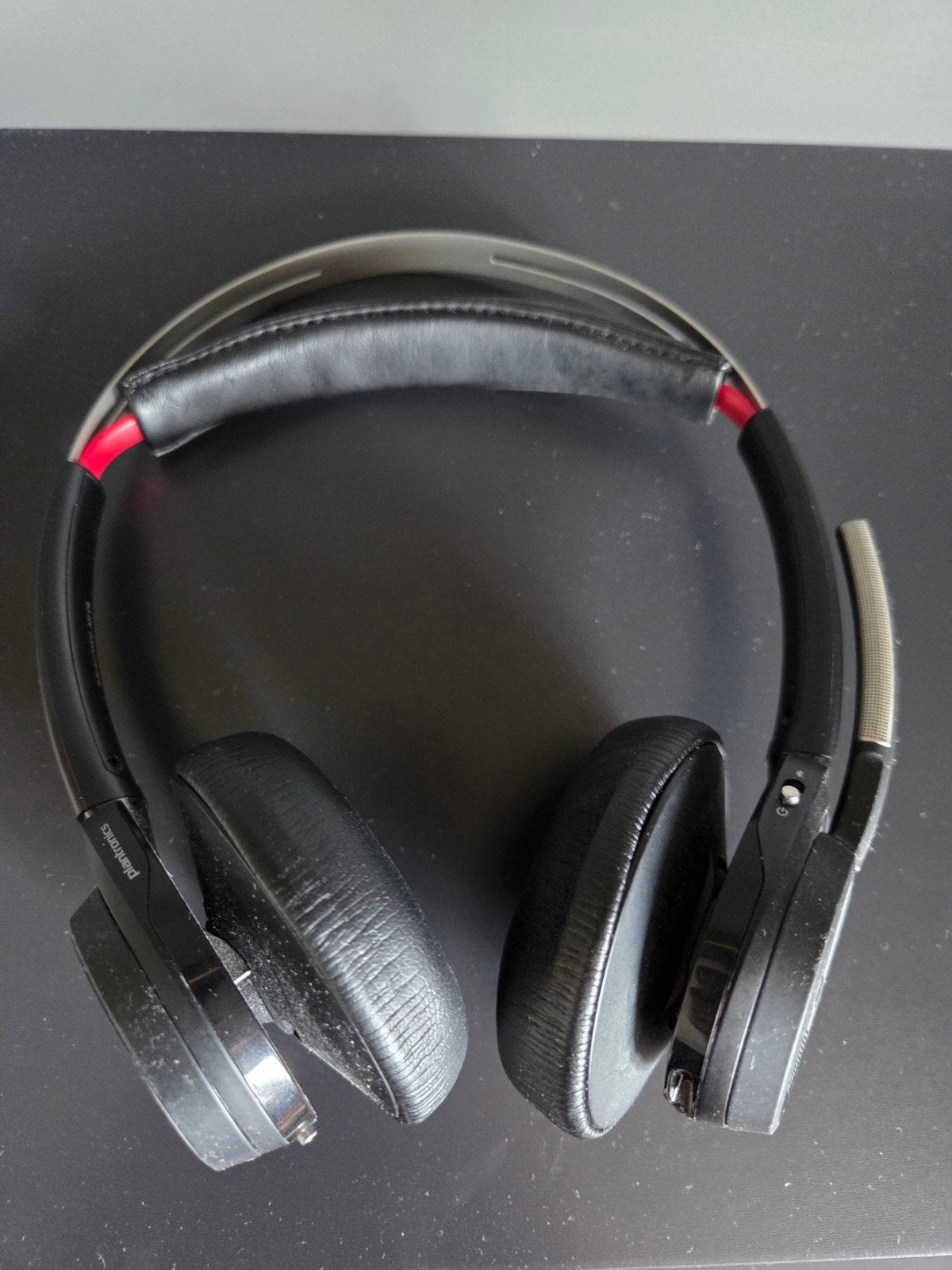 headset, Computers en Software, Platronics voyager focus uc, Gebruikt, On-ear, Ophalen of Verzenden