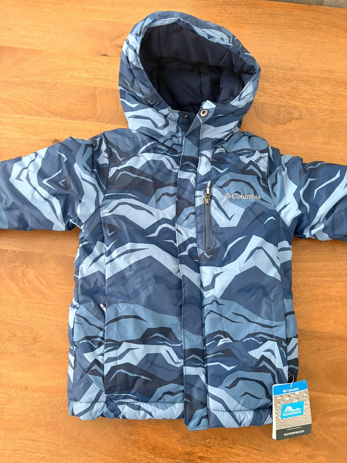 Columbia Kids Jacket 3-4 years, Ophalen of Verzenden, Nieuw, Blauw