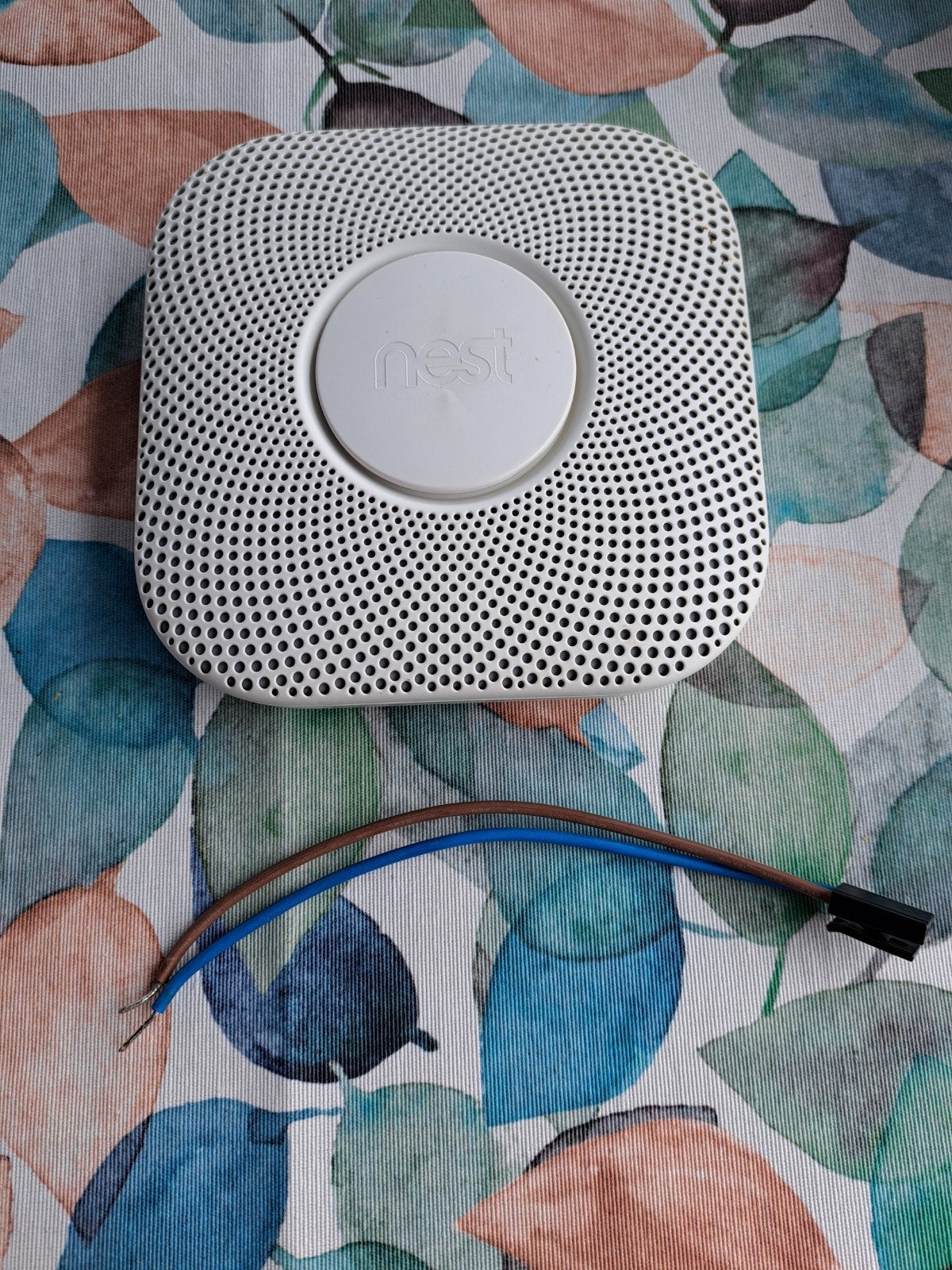 Nest Protect Bedraad Rook- en Koolmonoxidemelder (07-2026), Ophalen of Verzenden, Gebruikt, Detector, Sensor of Melder, Rook