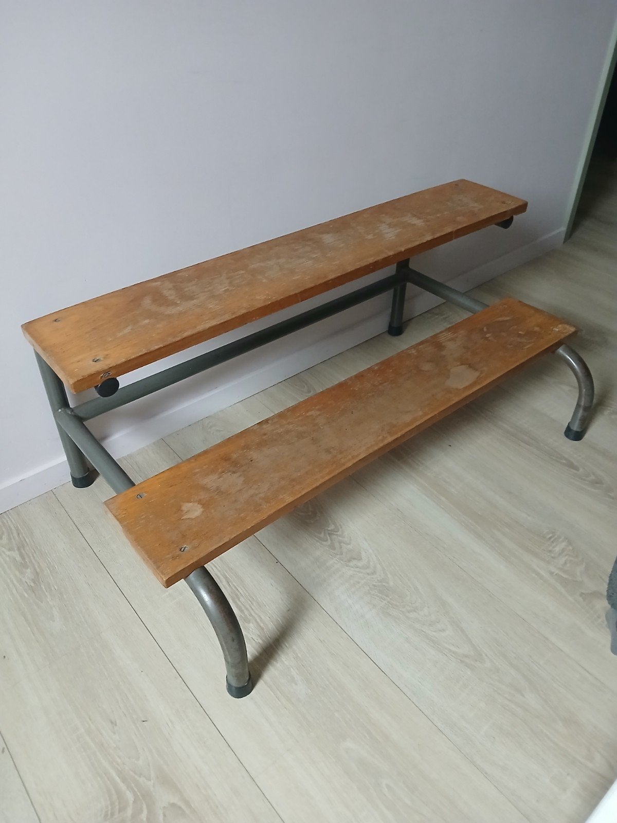 Vintage schoolbord trapje of als planten etagere, Ophalen