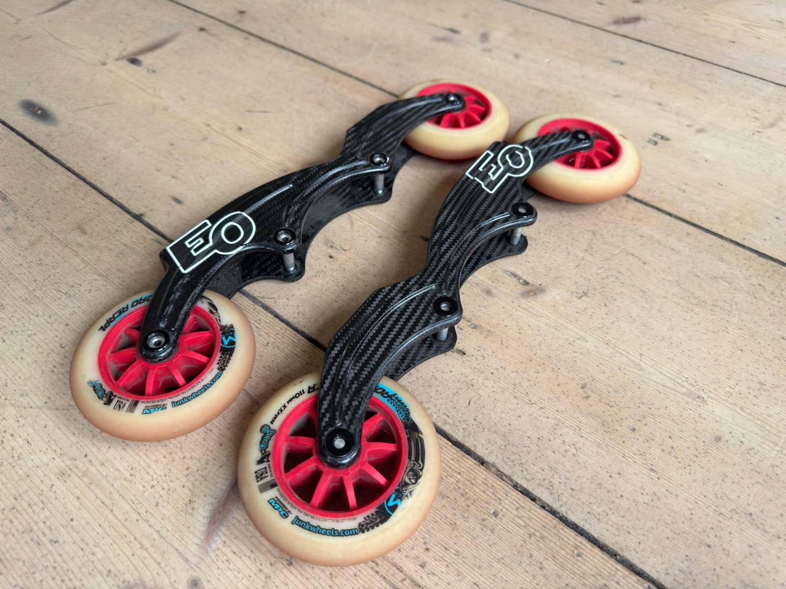 EO s2 Skates Carbon Inline Frames, Ophalen of Verzenden, Gebruikt, Overige typen, Overige merken