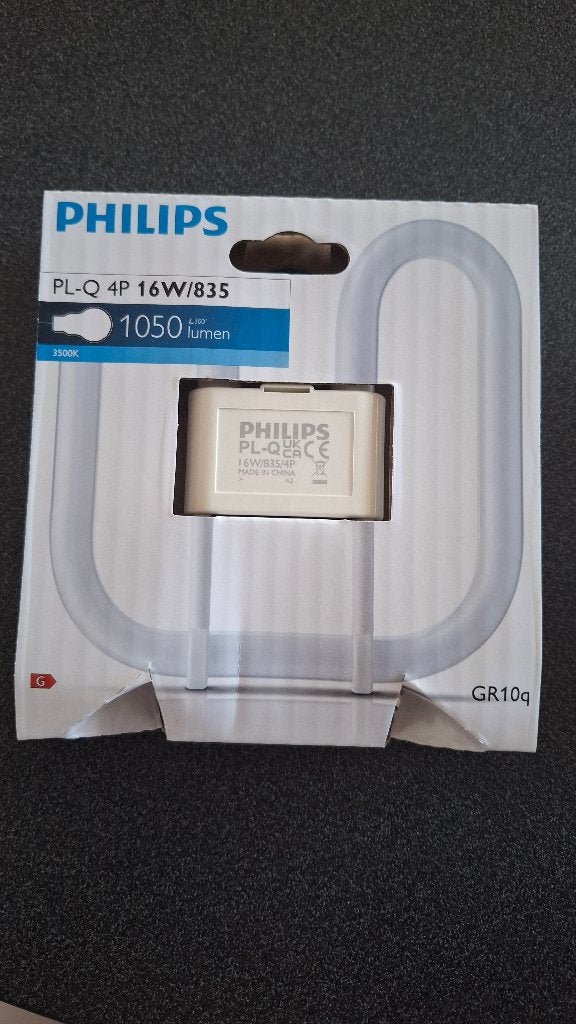 Philips PLQ 4 P16 wat/835 1050 Lumen verband led verlichting, Philips, Gebruikt, Overige typen, Overige fittingen