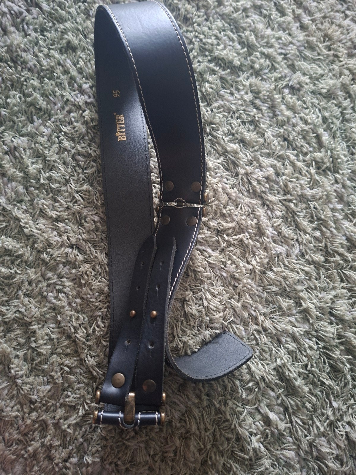 nieuwe leuke leren riem van bitter, Kleding | Dames, Bitter, Ophalen of Verzenden, Nieuw