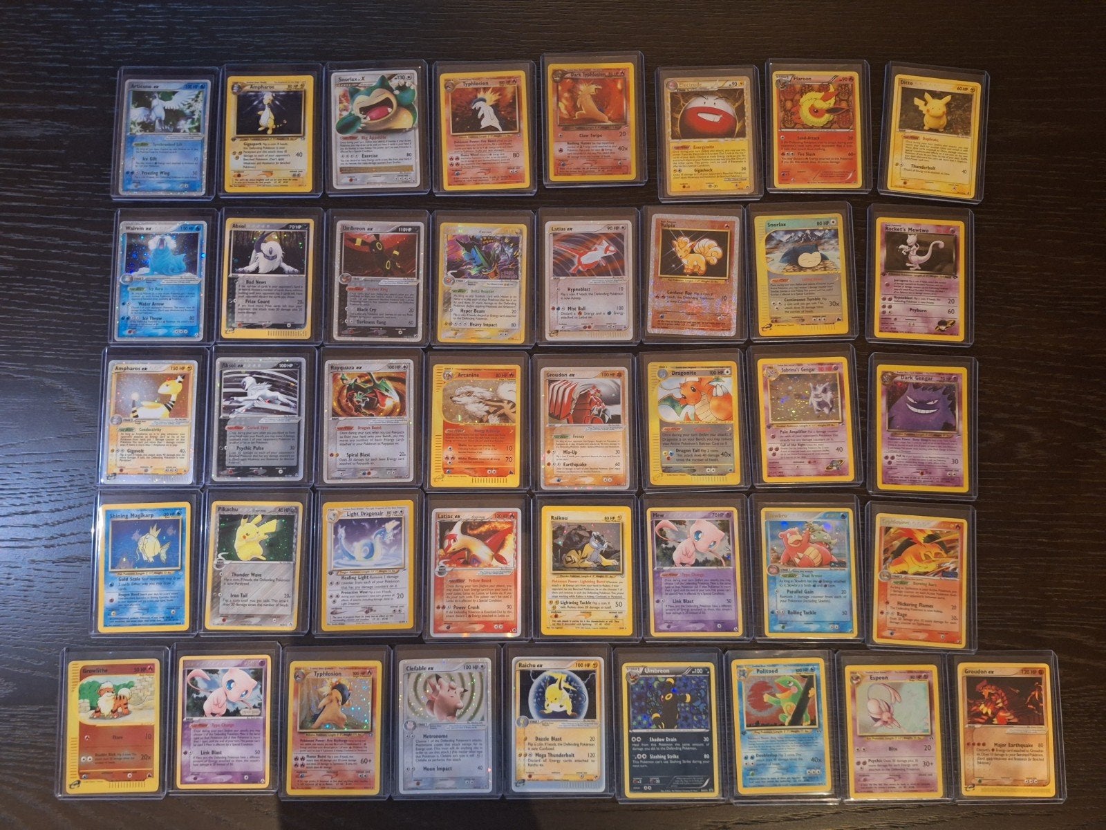 Grote collectie Pokemon vintage holo's! - Losse verkoop, Hobby en Vrije tijd, Ophalen of Verzenden, Zo goed als nieuw, Meerdere kaarten