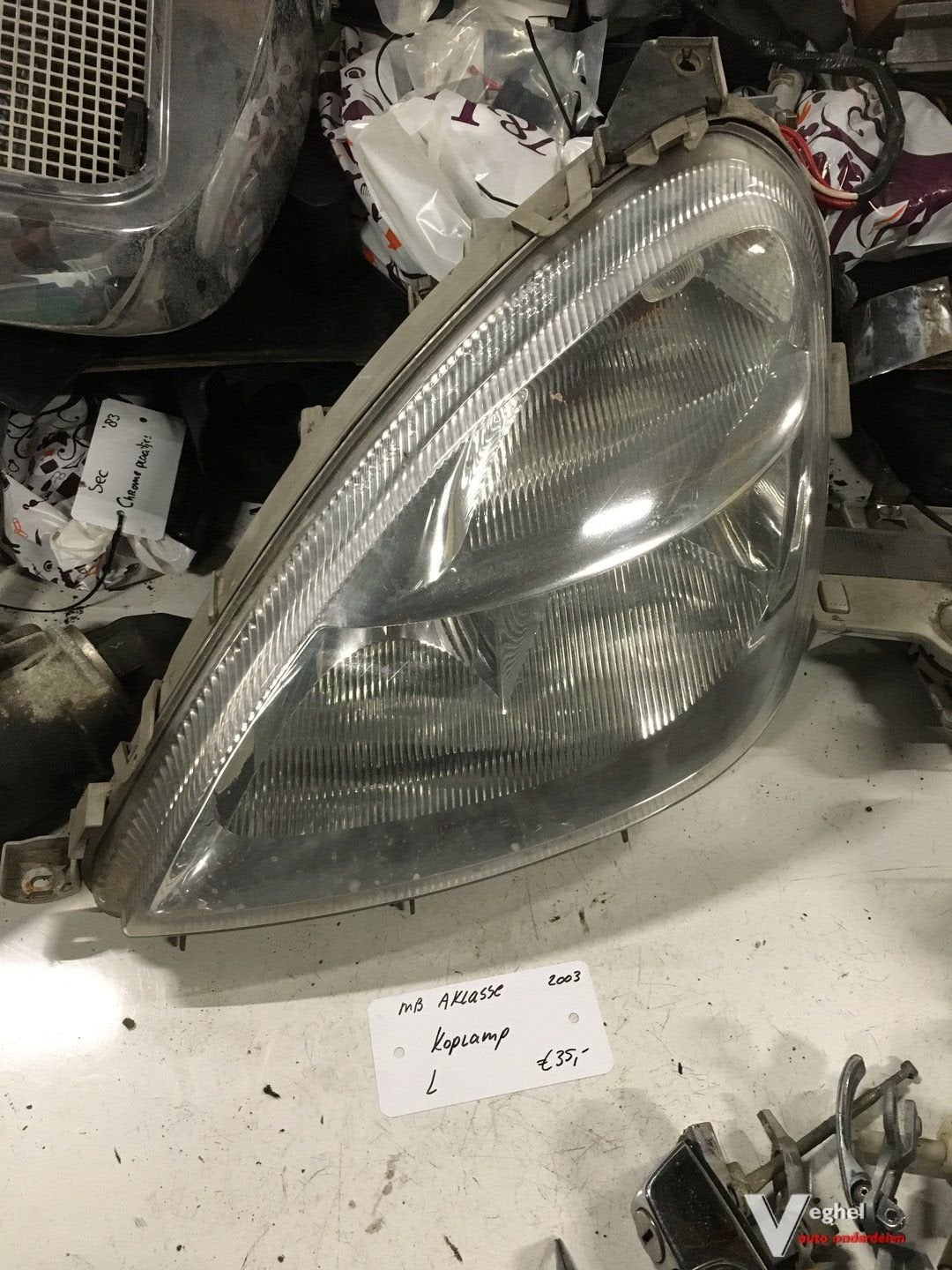 Mercedes A klasse 2003 Koplamp Links