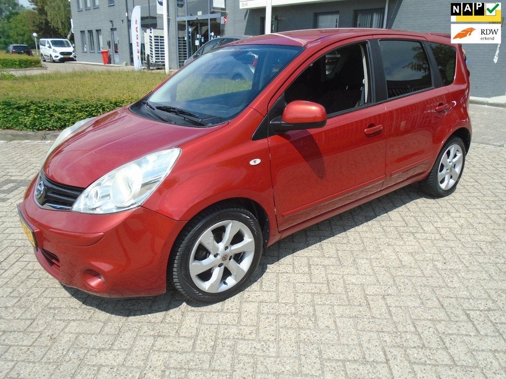 Nissan Note 1.6 Acenta Nieuwe Apk, Auto's, Nissan, Bedrijf, Te koop, Note, ABS, Airbags, Airconditioning, Automatische klimaatregeling