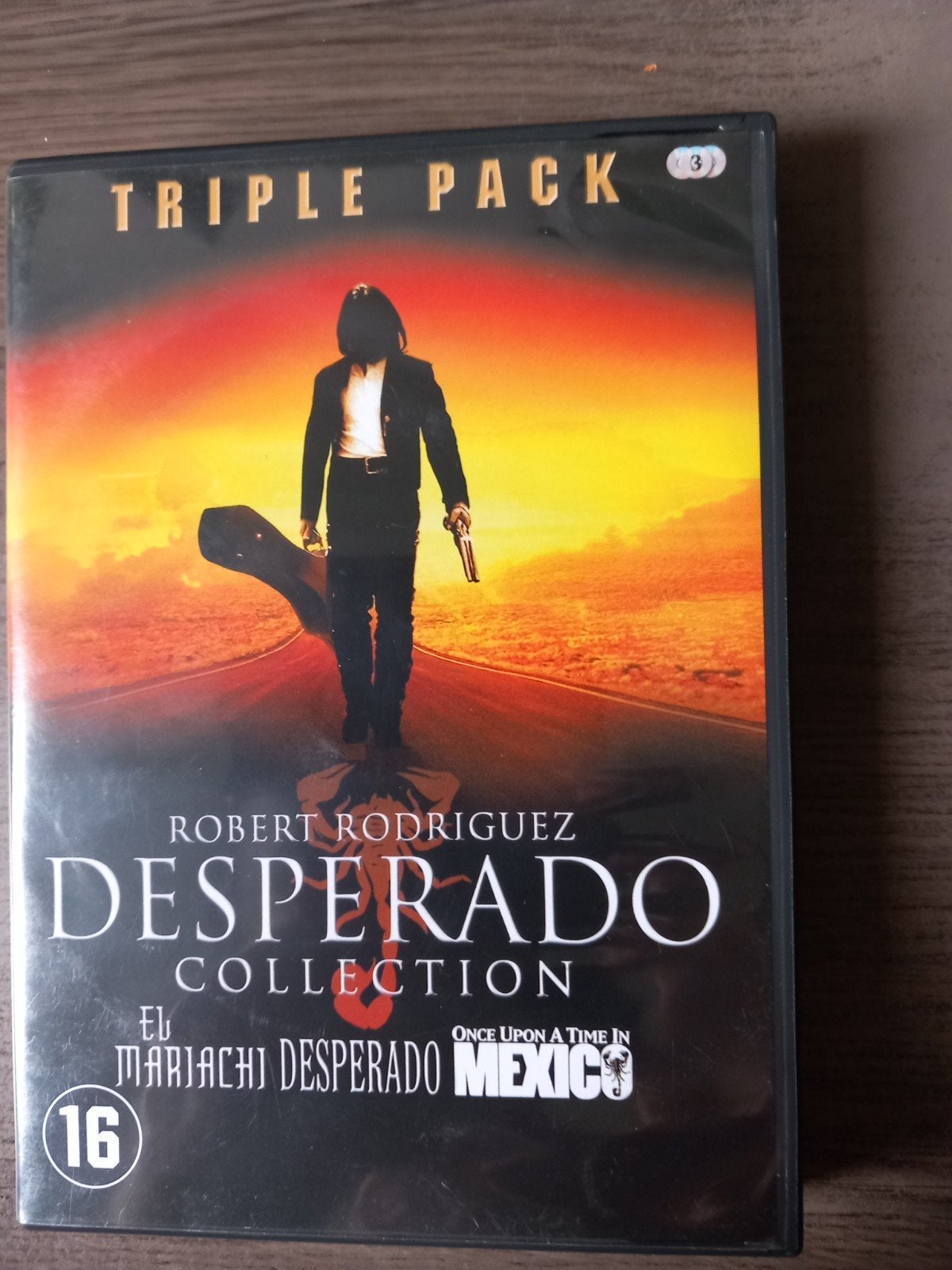 Desperado DVD - El Mariachi, Desperado, Once Upon, Ophalen of Verzenden