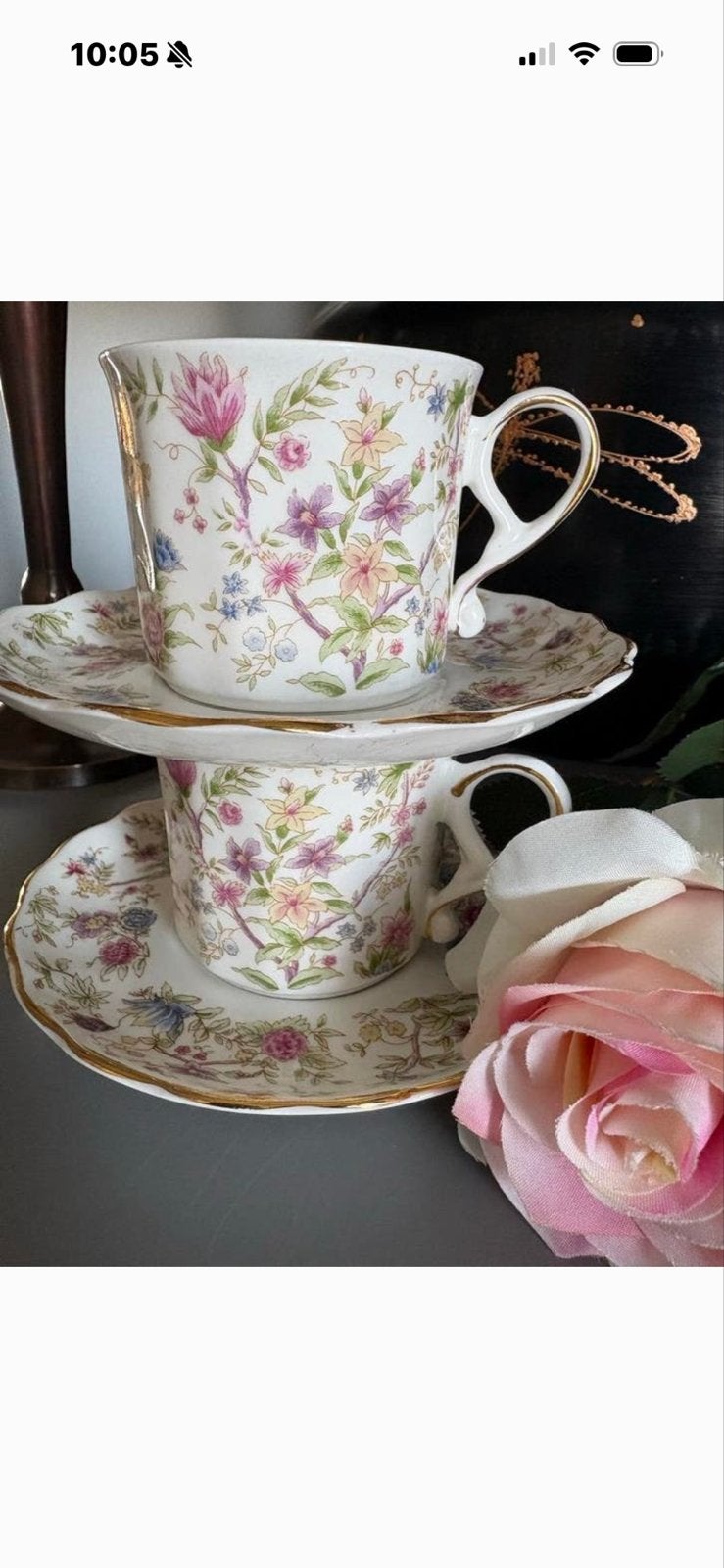 Balmoral Castle Bone China Kop en Schotel Set, Ophalen of Verzenden