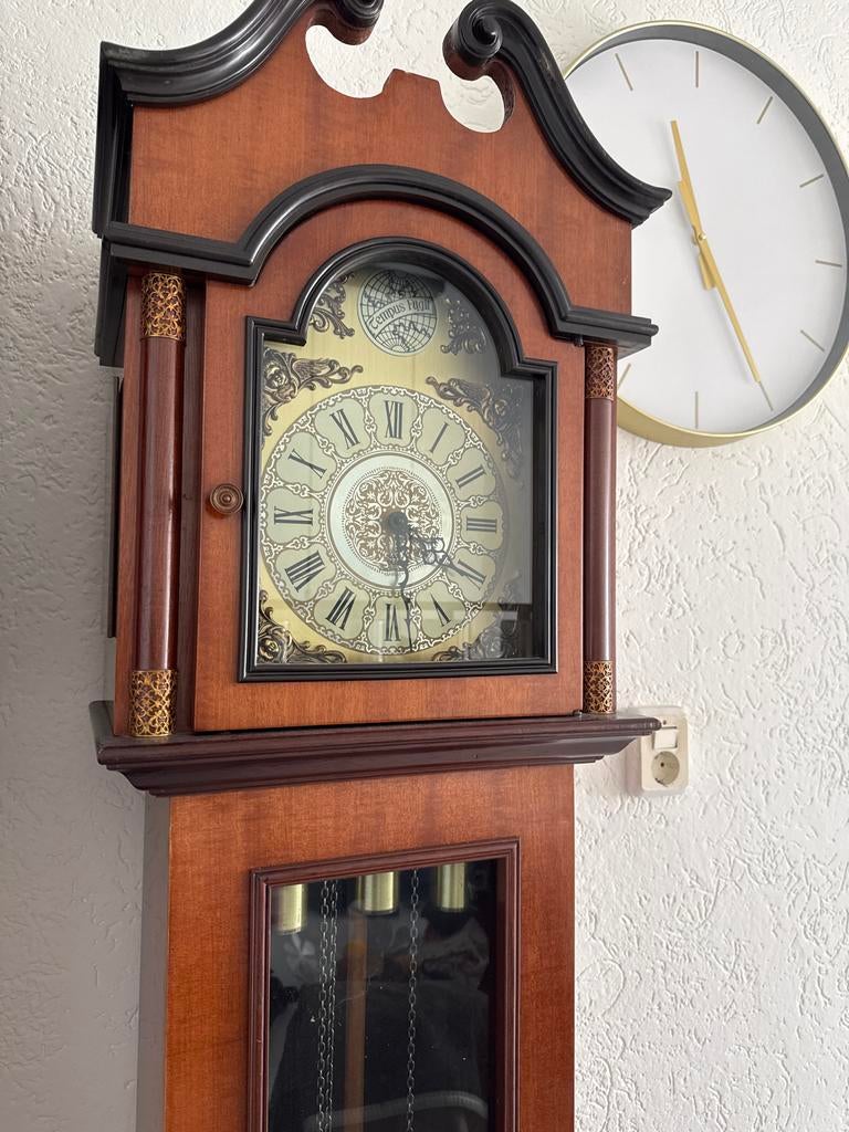 Houten staande klok, Antiek en Kunst, Antiek | Klokken, Ophalen of Verzenden