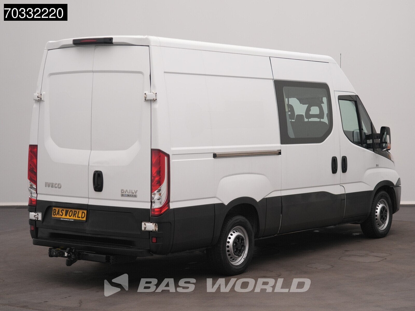 Iveco Daily 35S14 Automaat L2H2 Dubbel Cabine Trekhaak Airco, Auto's, Automaat, Gebruikt, Euro 6, Iveco