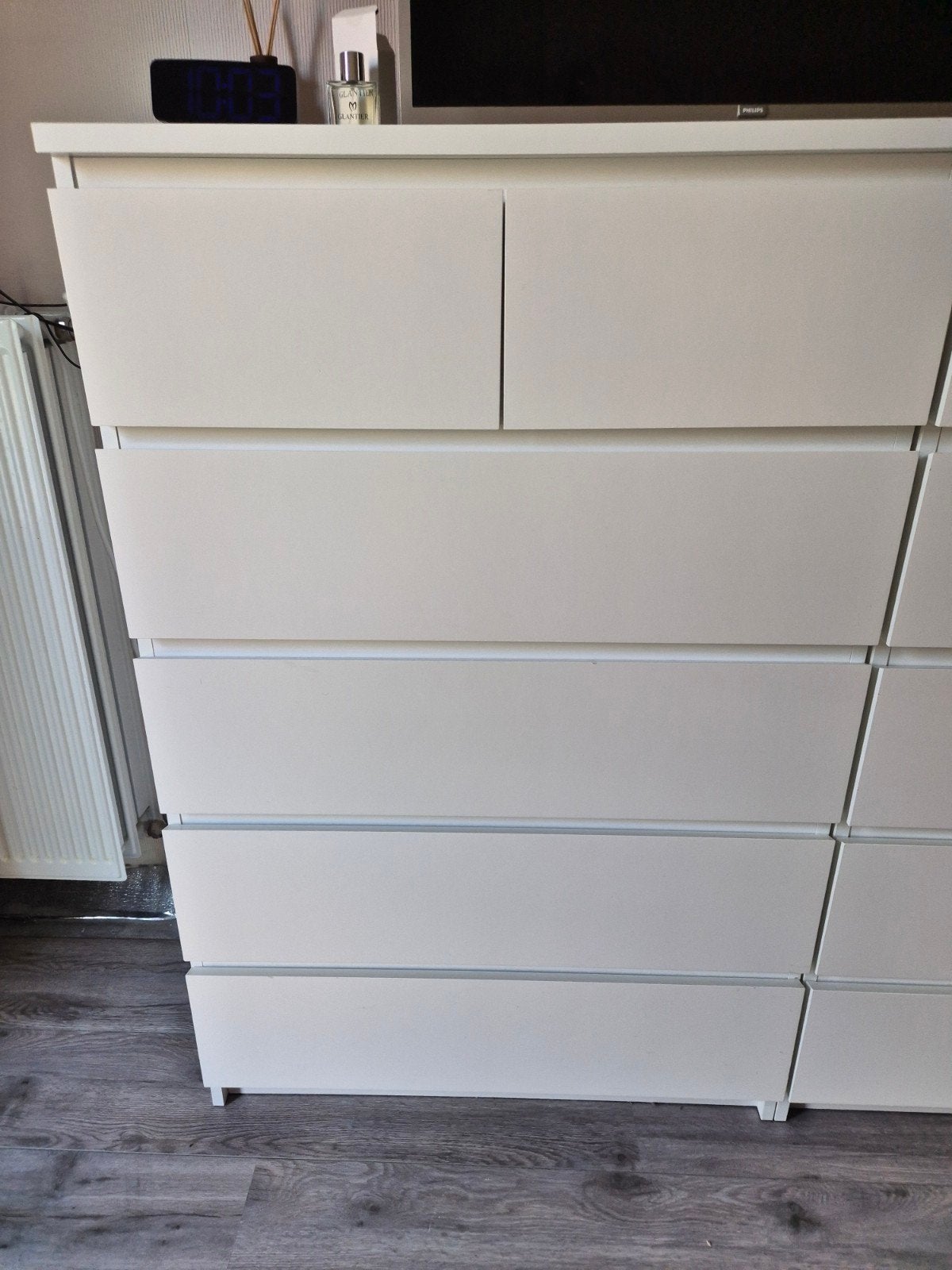 IKEA ladekast/commode - Gebruikt met gebruikerssporen, Huis en Inrichting, Kasten | Ladekasten, Gebruikt, 100 tot 150 cm, Ophalen of Verzenden
