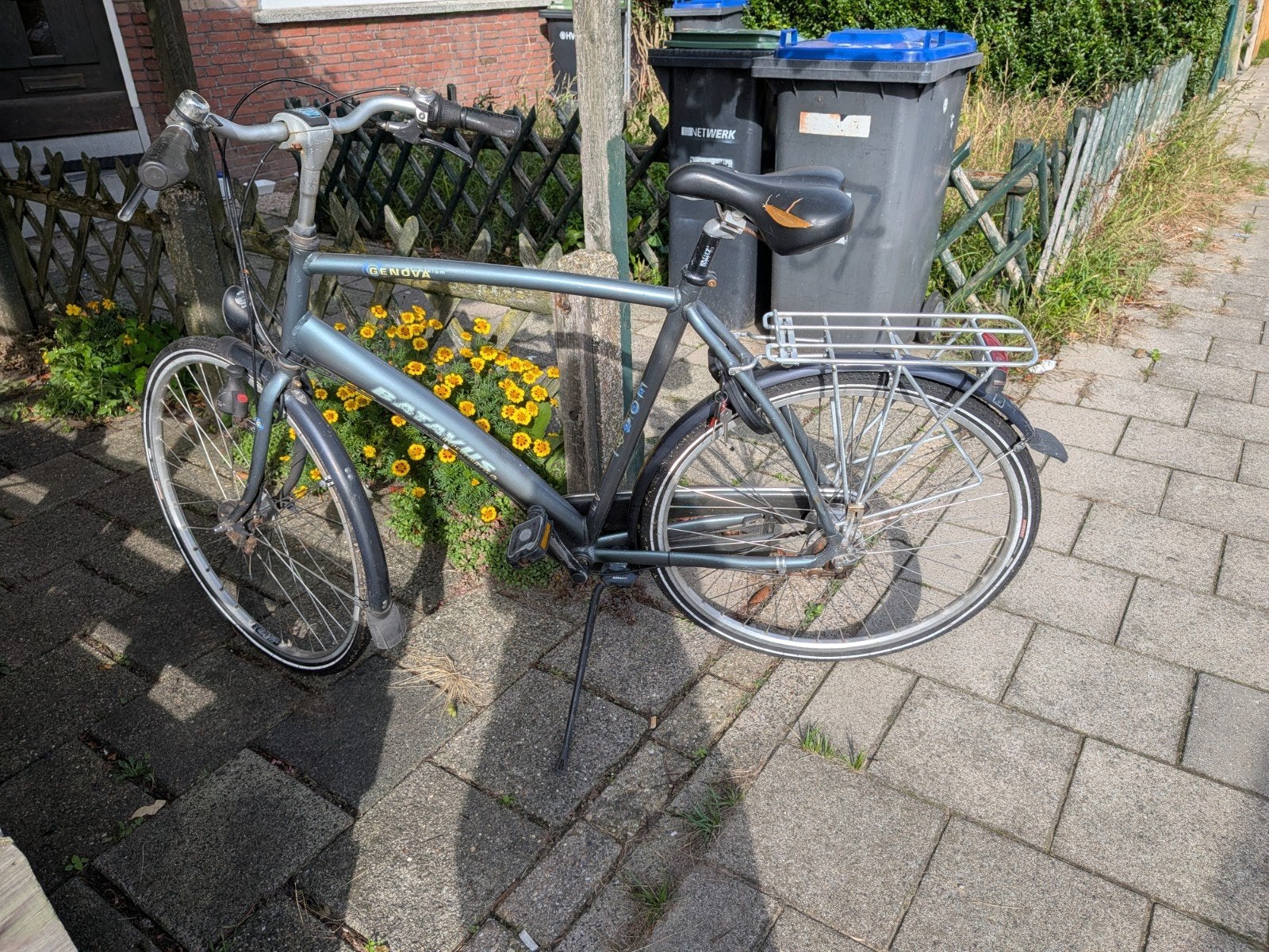 Batavus herenfiets, stadsfiets met 7 versnellingen, Ophalen, Gebruikt, Batavus, Versnellingen