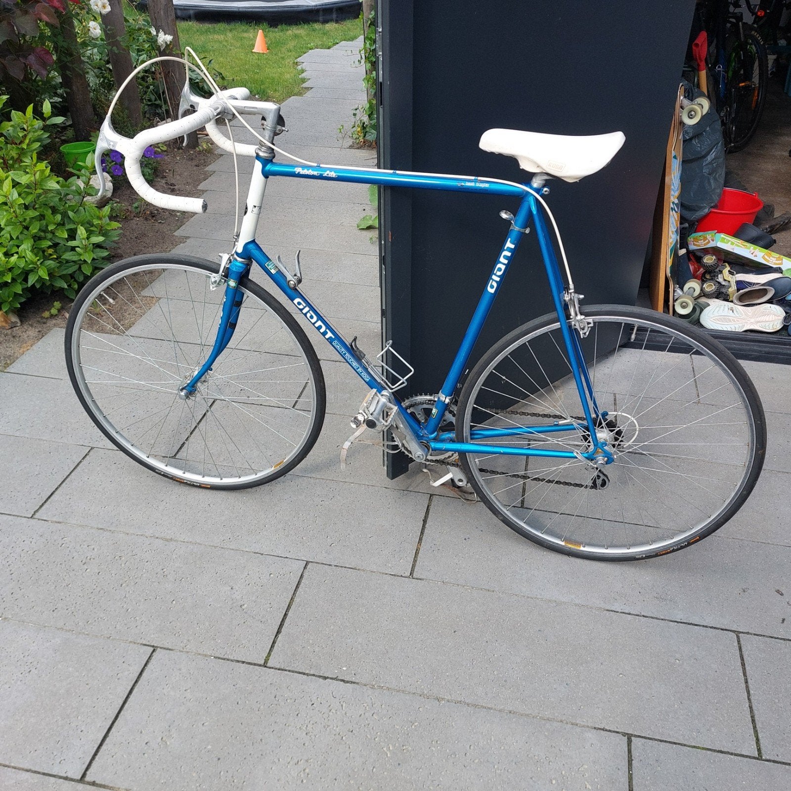 Giant Peloton Lite racefiets - Vintage,Blauw, 28 inch,v, Ophalen, 28 inch, Giant, Zo goed als nieuw