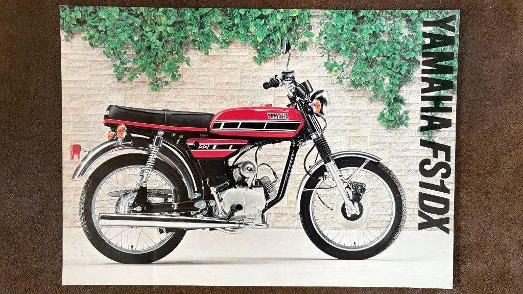 Yamaha FS1-DX folder model 1J5 bouwjaar 1977, Fietsen en Brommers, Ophalen of Verzenden