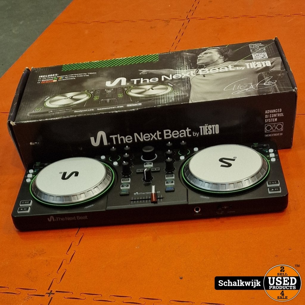 The Next Beat by Tiesto in doos, Muziek en Instrumenten, Dj-sets en Draaitafels, Numark, Gebruikt, Support@numark.com, Numark Industries
200 Scenic View Drive
Cumberland, RI 02864-1813
USA