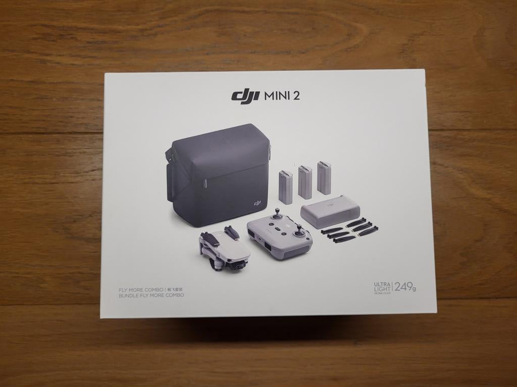 Dji Mini 2 Fly More Combo + ND filters - Zo goed als nieuw, Cameradrone, 100 tot 1000 meter, Zo goed als nieuw, Return to Home