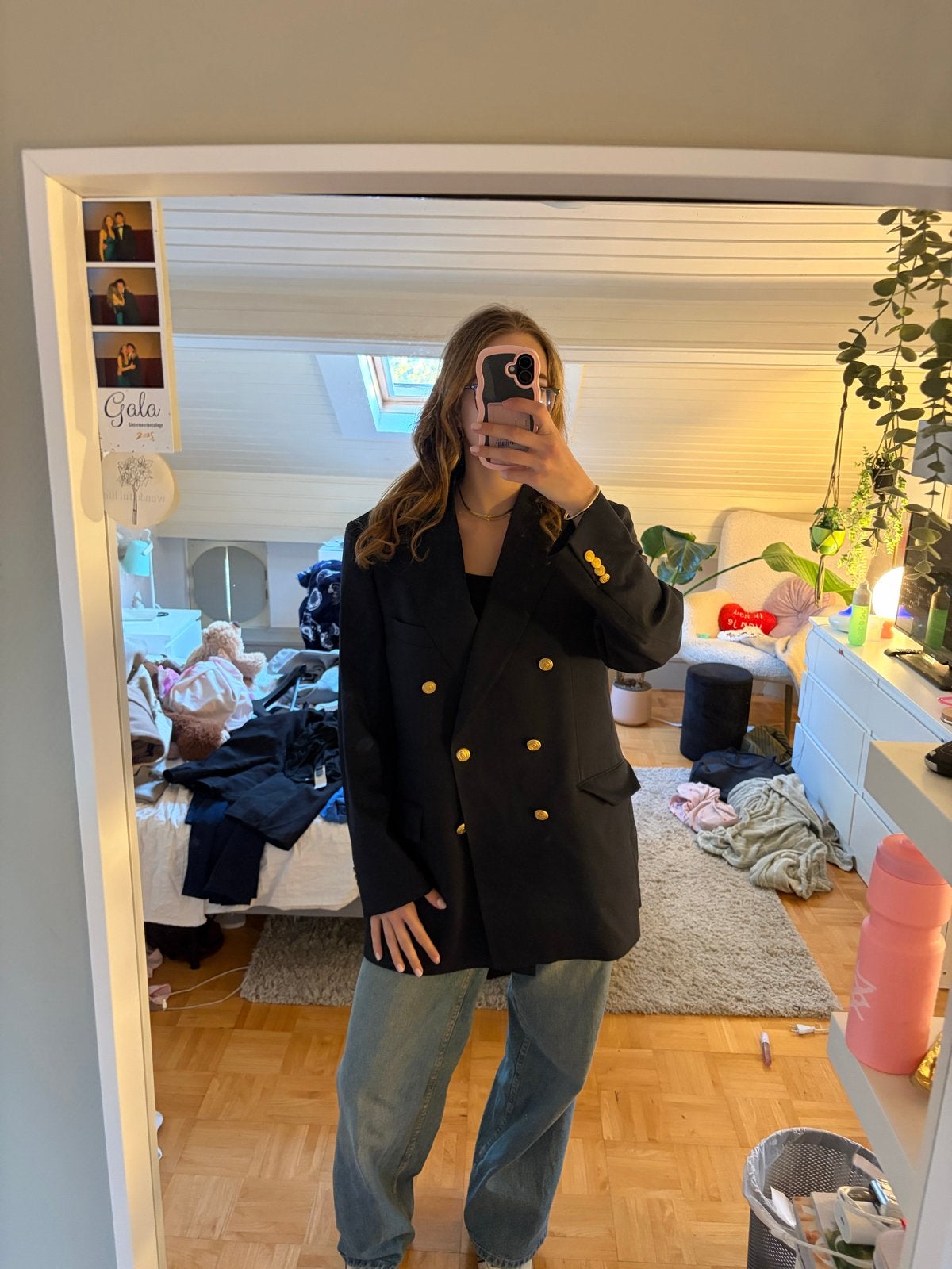 Burberry London Blazer - Zwart met gouden knopen, Ophalen of Verzenden, Zo goed als nieuw, Zwart