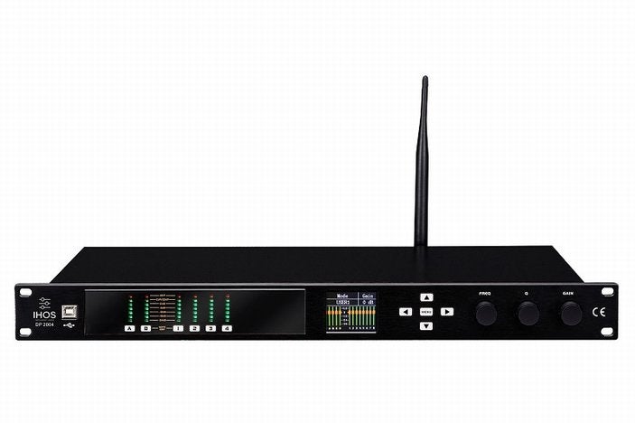 Professionele Audio Processor - IHOS DP2004 zgan, Ophalen, Zo goed als nieuw, Audio