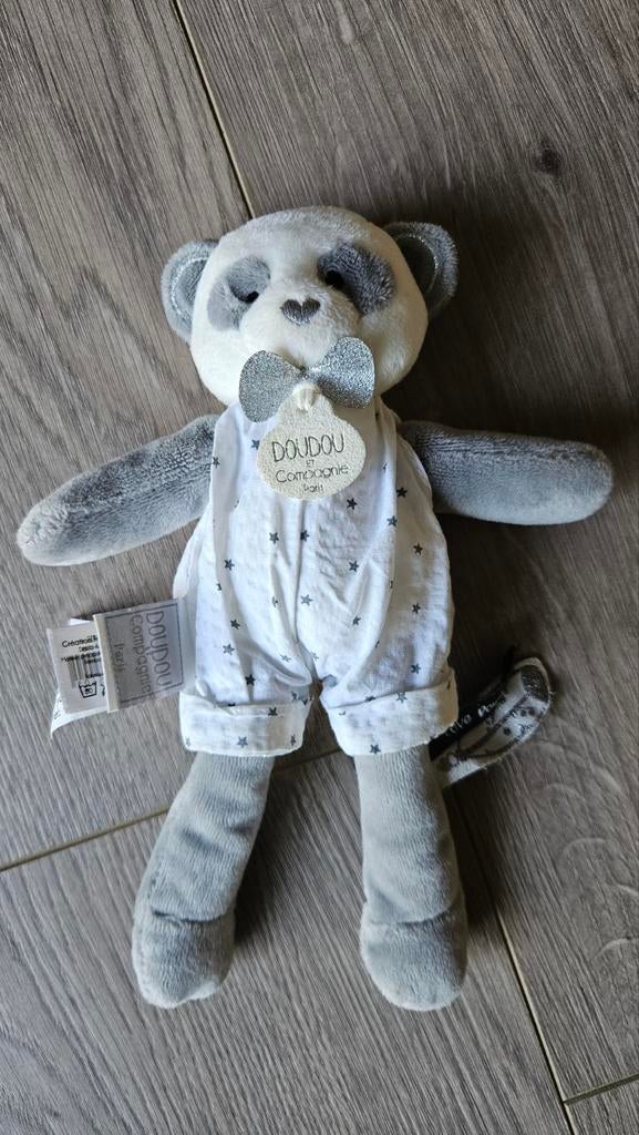 Doudou knuffel pandabeer, Ophalen of Verzenden, Zo goed als nieuw, Overige typen