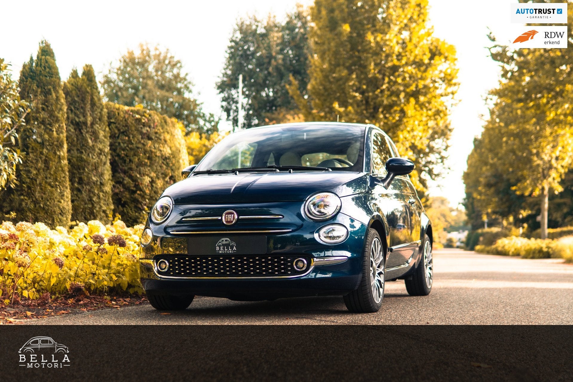 Fiat 500 1.0 Hybrid Star | RIJKLAARPRIJS | Apple CarPlay | P, Voorwielaandrijving, Dealer onderhouden, Gebruikt, Zwart