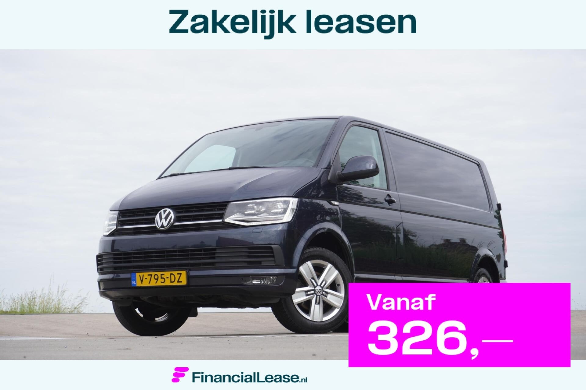 Volkswagen Transporter 2.0 TDI L2H1 * LED * Automaat * Lang, Gebruikt, 4 cilinders, 150 pk, 2500 kg