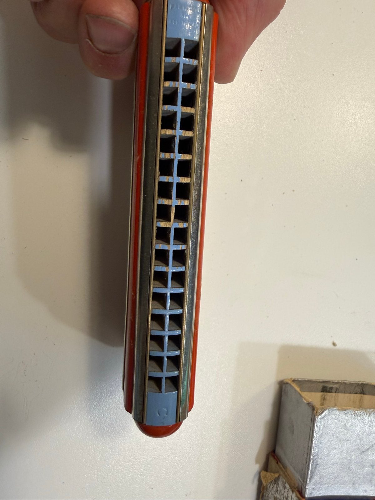 Mooie oude vintage Hohner Echo Elite mondharmonica, Muziek en Instrumenten, Ophalen of Verzenden, Gebruikt, Met koffer of doosje