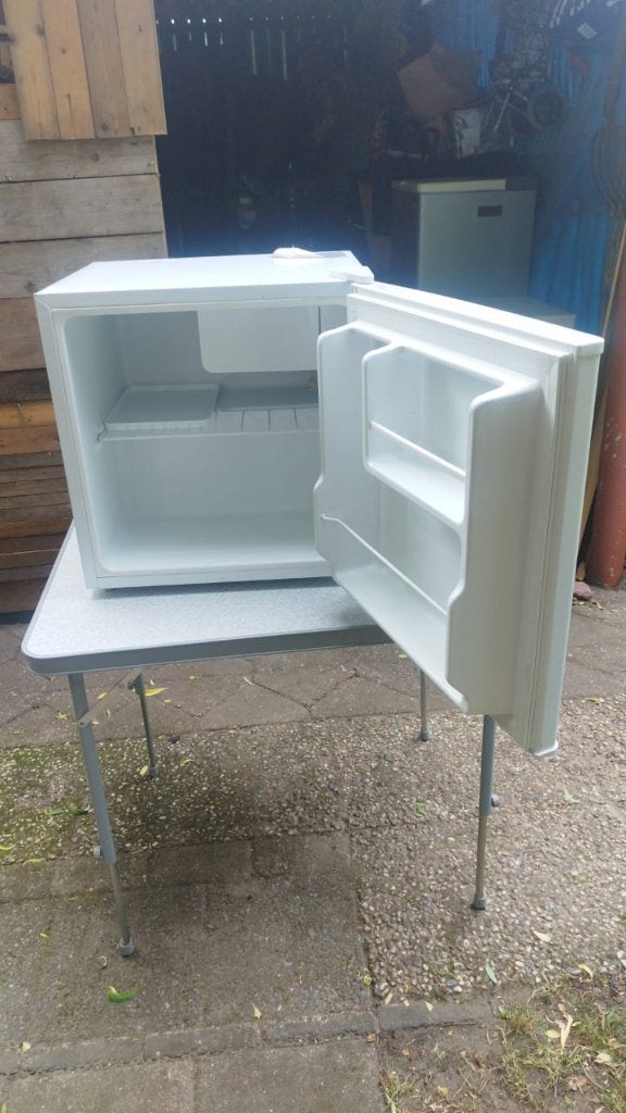 Camping koelkast 45 liters, Ophalen, Minder dan 85 cm, Met vriesvak, Minder dan 75 liter