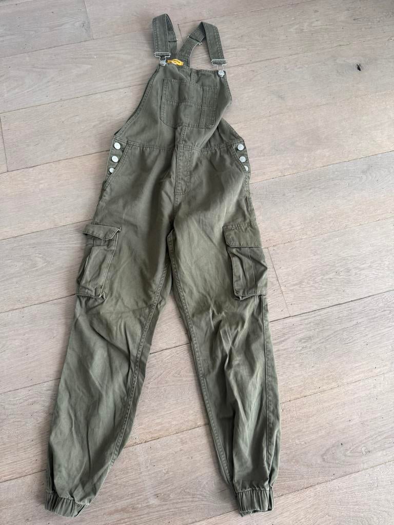 Salopette tuinbroek maat 30 = xxs, Kinderen en Baby's, Kinderkleding | Maat 164, Ophalen of Verzenden, Zo goed als nieuw
