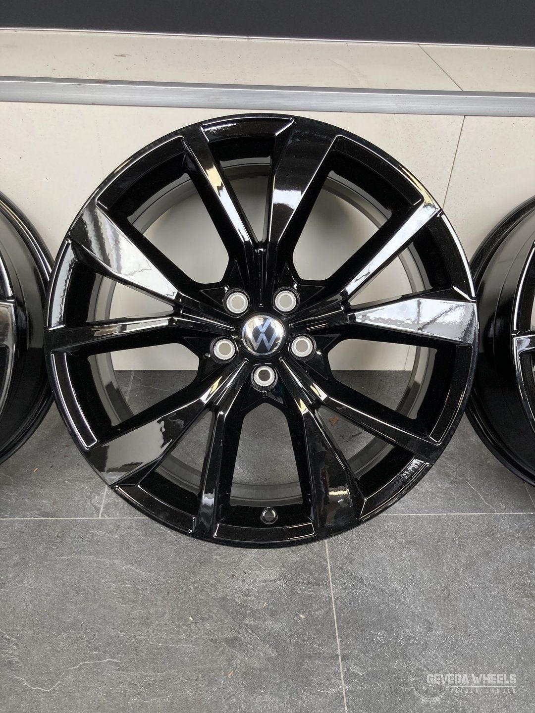 18” originele Volkswagen T-cross Taigo Polo Misano R velgen, 18 inch, Gebruikt, Velg(en), -