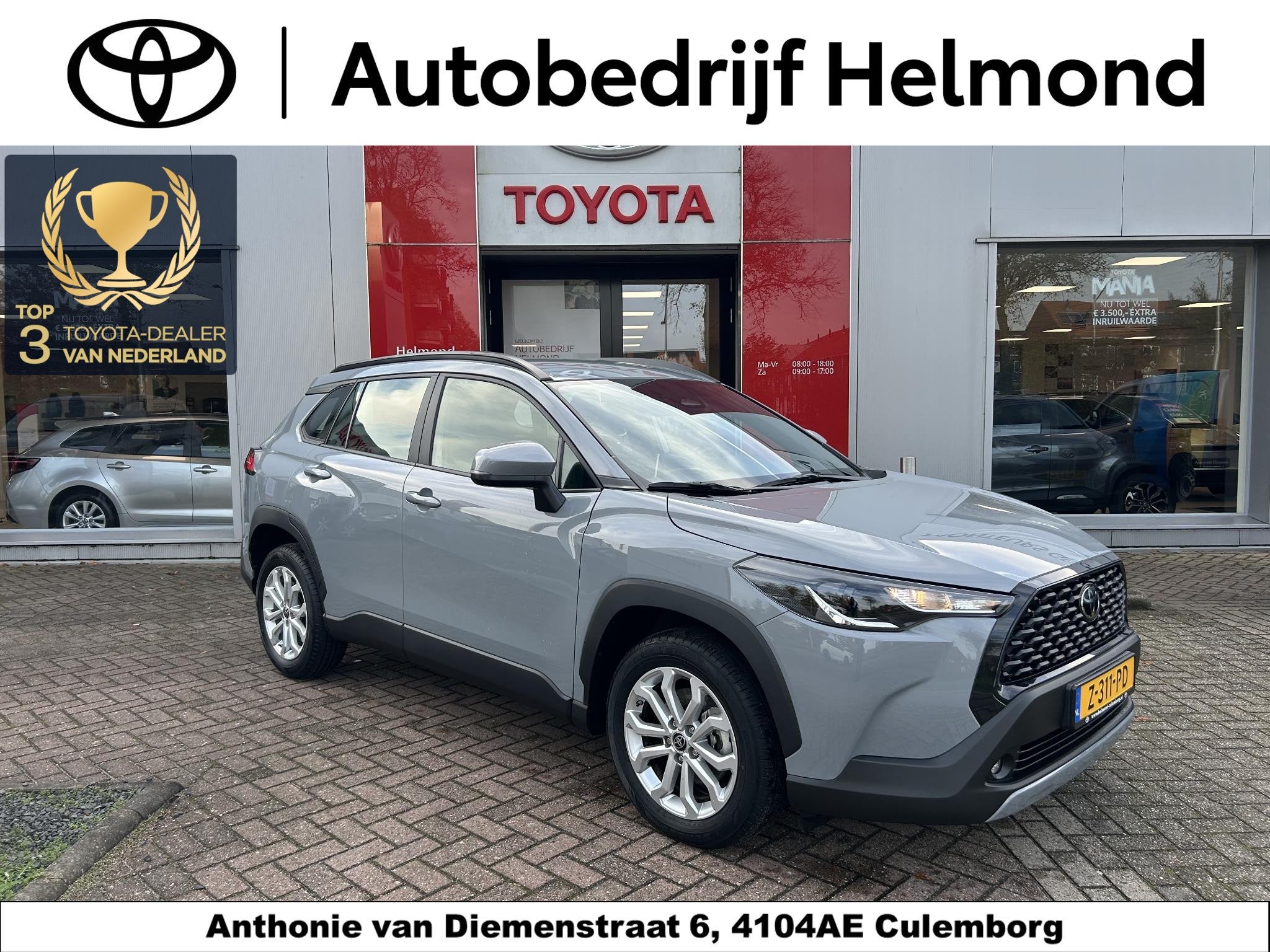 Toyota Corolla Cross Hybrid 140 Active Mooie NL-auto in spec