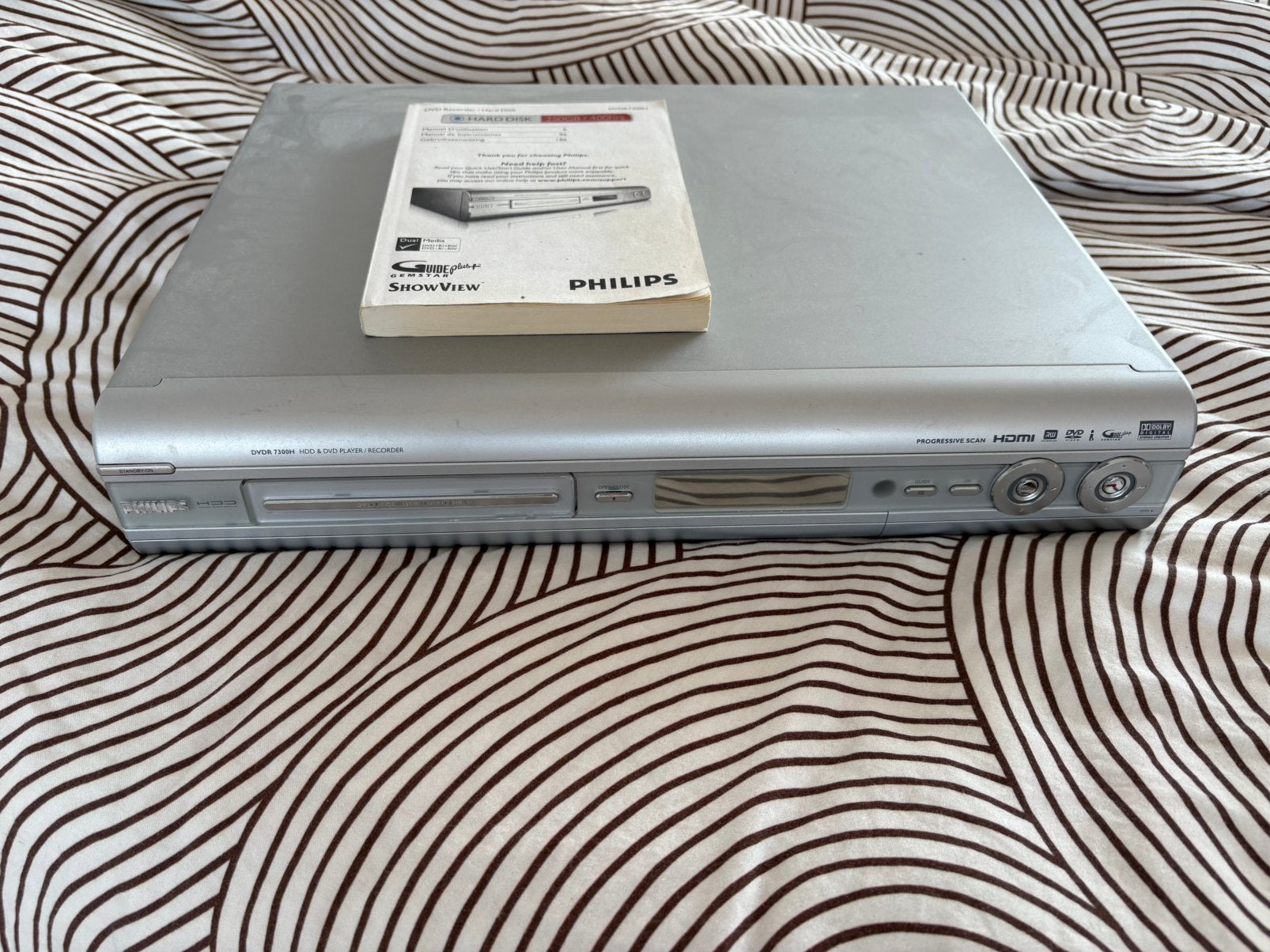 Zolderopruiming Philips DVD - Harddisk recorder DVDR7300H, Philips, Met harddisk, Dvd-recorder, Ophalen of Verzenden