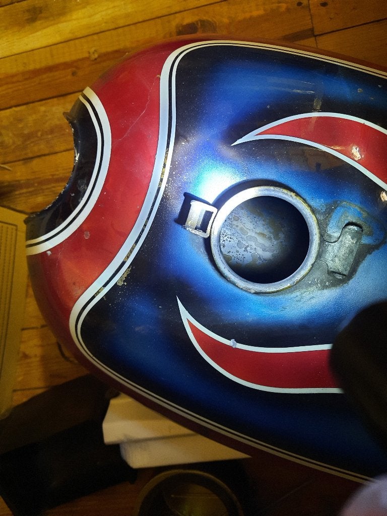 CB750 K2  tank, Ophalen of Verzenden, Gebruikt