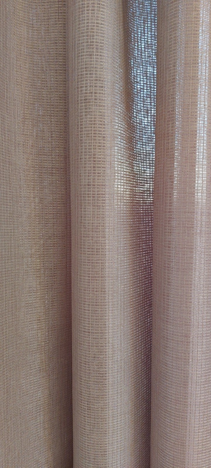 Set gordijnen inbetween 120 cm breed, Ophalen, Gebruikt, 120 cm, 260 cm