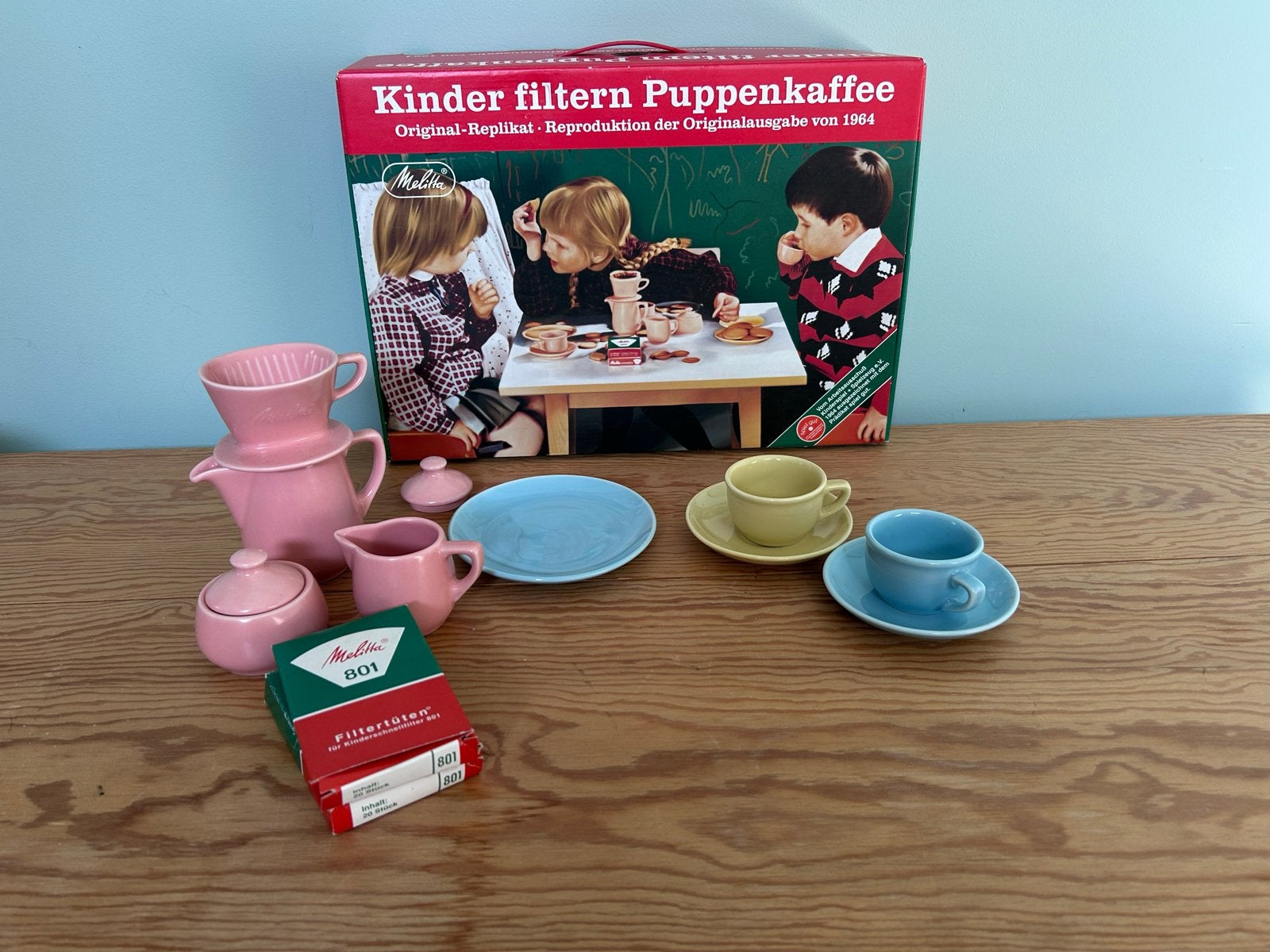 Melitta poppenkoffieservies - Zo goed als nieuw, Ophalen of Verzenden, Zo goed als nieuw
