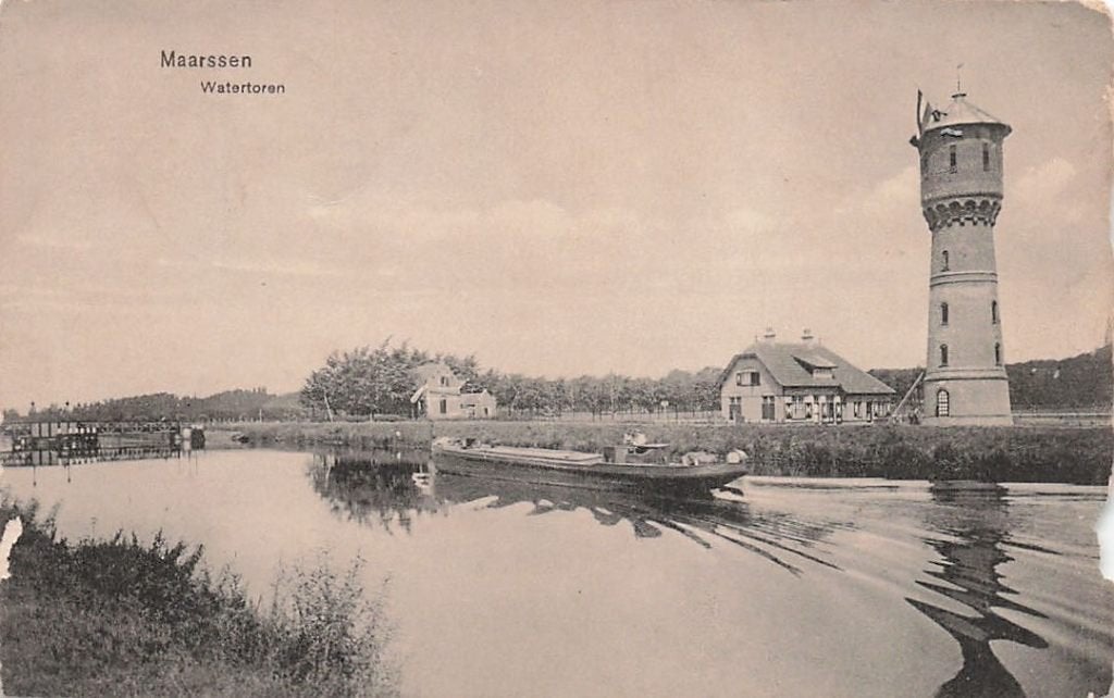 AN149 Maarssen Watertoren 1914, Verzenden, Voor 1920, Gelopen, Utrecht