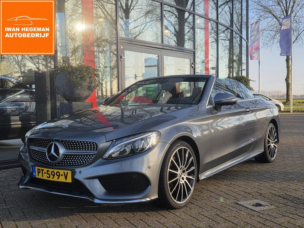 Mercedes-Benz C-klasse Cabrio 180 Prestige AMG-Styling AUTOM, Auto's, Mercedes-Benz, Automaat, 12 maanden, Euro 6, 4 stoelen