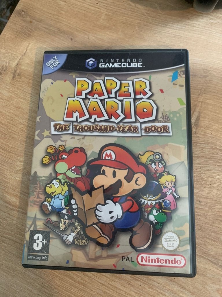 Paper Mario The Thousand Door | Gamecube, Avontuur en Actie, Verzenden, 1 speler, Zo goed als nieuw