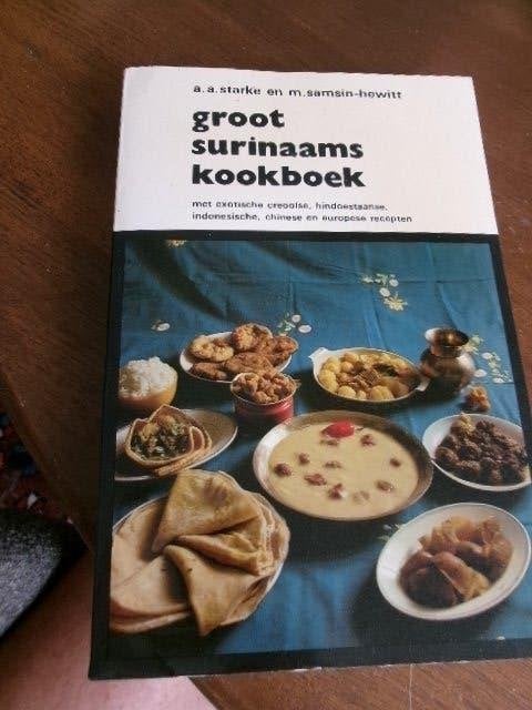 GROOT SURINAAMS KOOKBOEK, Verzenden, Zo goed als nieuw, Azië en Oosters