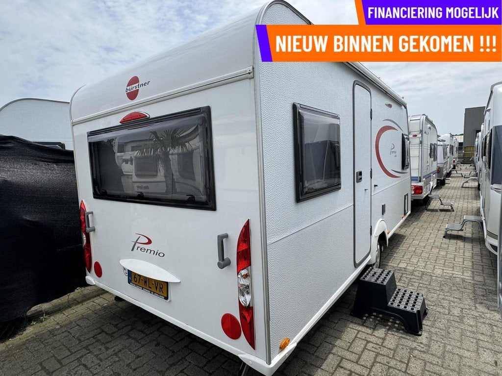 Buerstner PREMIO 450 TS, FRANSBED, RONDZIT, MOVER, ZAKLUIFEL, Rondzit, Bedrijf, 750 - 1000 kg, Mover