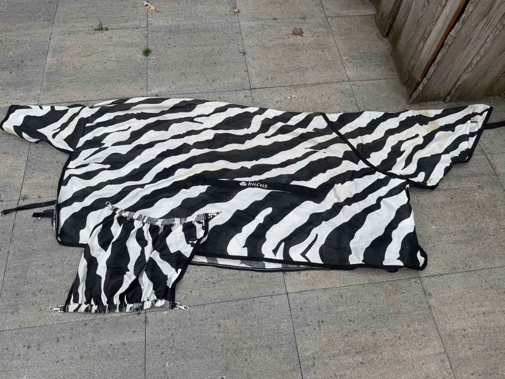Vliegendeken Bucas Buzz-Off Zebra Full / big Neck Zebra, Dieren en Toebehoren, Paarden en Pony's | Dekens en Dekjes, Ophalen of Verzenden