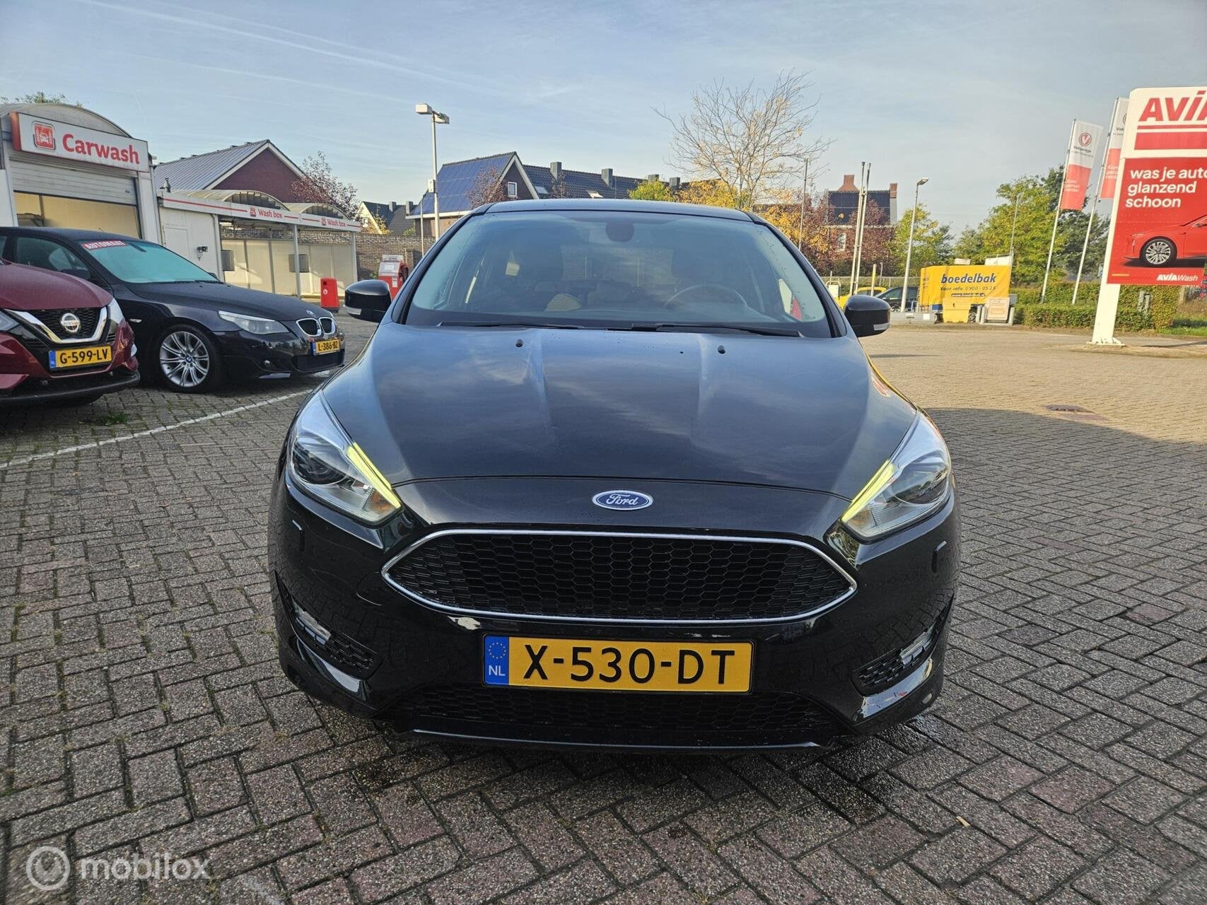 Ford Focus 1.0 Titanium Edition, Auto's, 125 pk, Gebruikt, Euro 6, Zwart