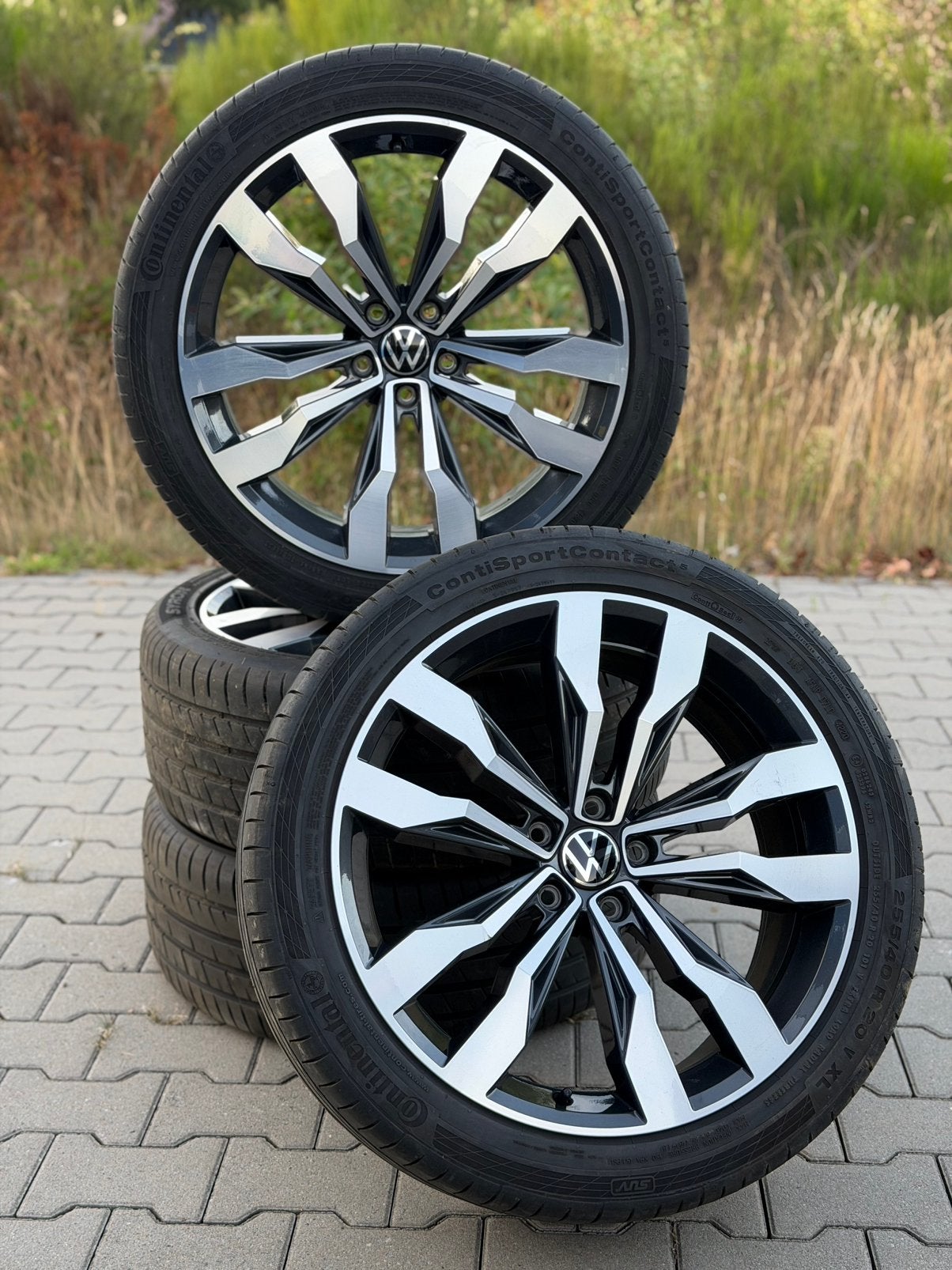 ORG. 20'' 5x112 Volkswagen Tiguan R-line Sebring velgen ZGAN, Gebruikt, 255 mm, Ophalen of Verzenden, Band(en)