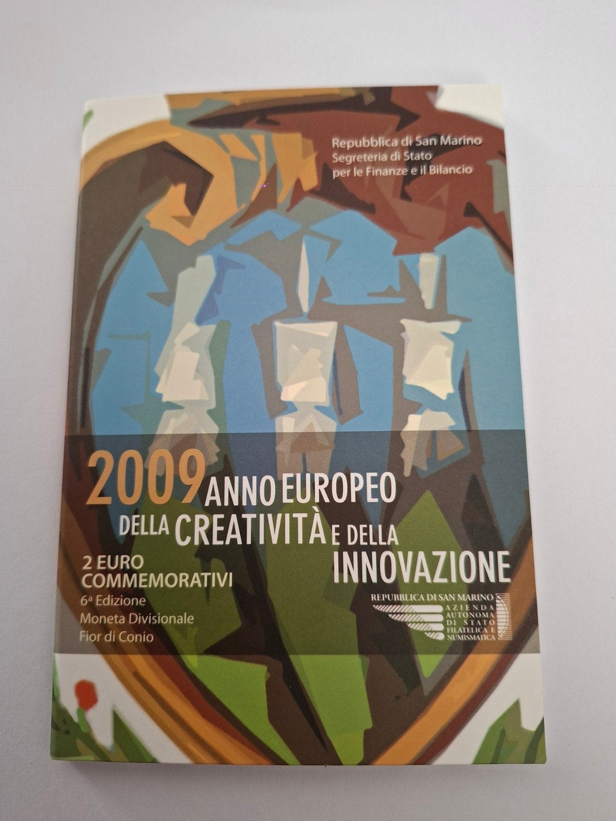 San Marino 2 Euro, 2009 Creativiteit Innovatie, Ophalen of Verzenden, San Marino, 2 euro, Losse munt